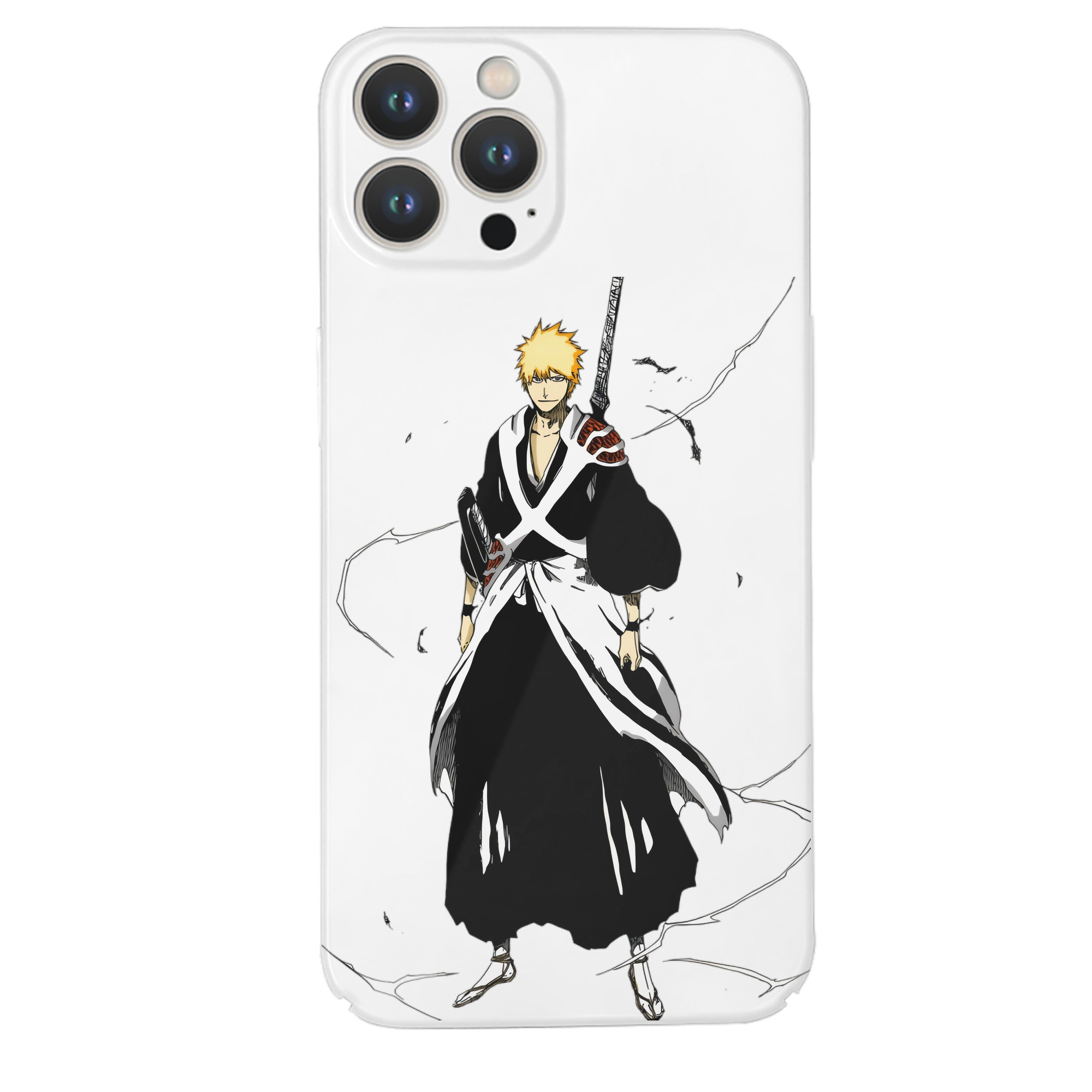 （画像用） ブリーチ 黒崎一護（くろさき いちご）BLEACH Kurosaki Ichigo 【iPhone 14シリーズ対応】ハードケース